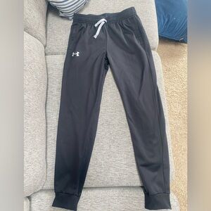 Under Armour Black Drawstring Training Pants
Loose YM size